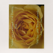 Yellow Rose Personalizable-Puzzle Puzzle (Vertikal)