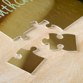 Yellow Rose Personalizable-Puzzle Puzzle (Seite)