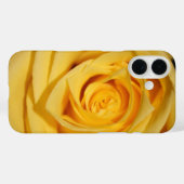 Yellow Rose Petal iPhone Case (Rückseite (Horizontal))