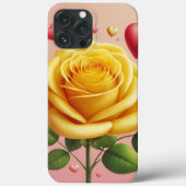 Yellow Rose Phone Case (Rückseite)