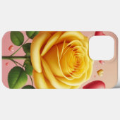 Yellow Rose Phone Case (Rückseite (Horizontal))