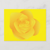 Yellow Rose Postkarte (Vorderseite)
