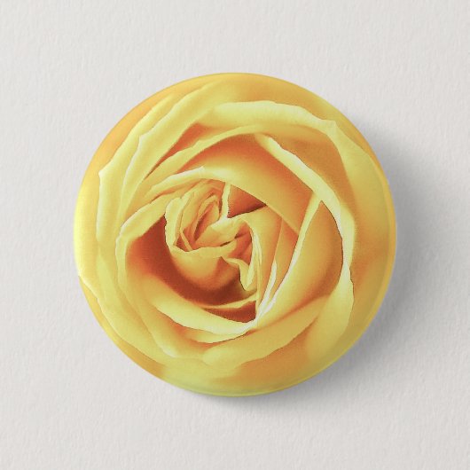 Yellow Rose Print Button (Vorderseite)