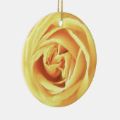 Yellow Rose Print Keramikornament (Rechts)