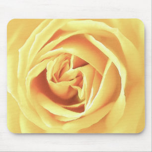 Yellow Rose Print Mousepad