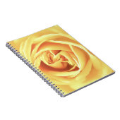 Yellow Rose Print Notizblock (Rechte Seite)