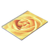 Yellow Rose Print Notizblock (Linke Seite)