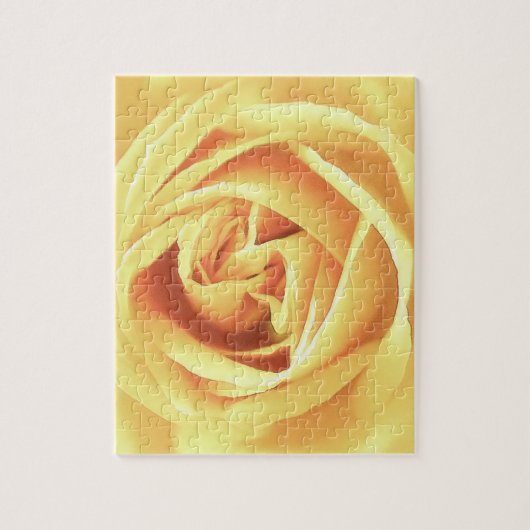 Yellow Rose Print Puzzle (Vertikal)