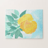 Yellow Rose Puzzle (Horizontal)