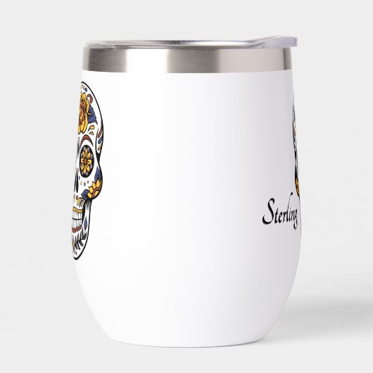 Yellow Rose Sugar Skull Persönlich (Links)