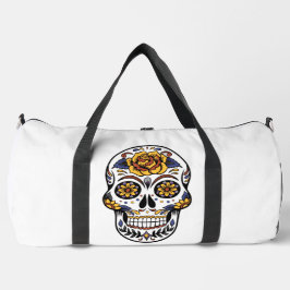 Yellow Rose Sugar Skull Persönlich Duffle Bag