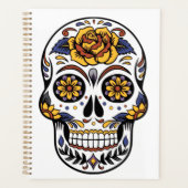 Yellow Rose Sugar Skull Planer (Vorderseite)
