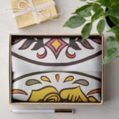 Yellow Rose Sugar Skull Seidenpapier (Geschenk)