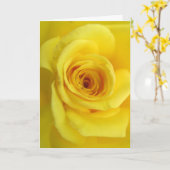 Yellow Rose Sympathy Card Karte (Gelbe Blume)