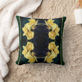 Yellow Rose Trias Rahmen kreieren Ihr eigenes Foto Kissen