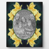 Yellow Rose Trio kreiert Ihr eigenes Foto Fotoplatte (Vorderseite)