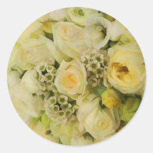 YELLOW ROSE WEDD UMSCHLAG AUFKLEBER