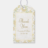 Yellow Rose Wedding Geschenkanhänger (Vorderseite)