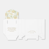 Yellow Rose Wedding Geschenkschachtel (Ungefaltet)