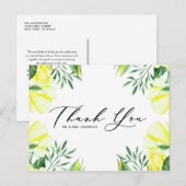 Yellow Roses and Peonies Bouquet Wedding Vielen Da Postkarte (Vorne/Hinten)