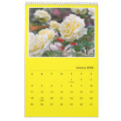 Yellow Roses Calendar (Type-A) Kalender (Jan 2026)
