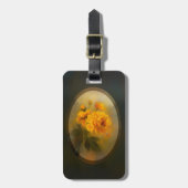 Yellow Roses Gepäckanhänger (Vorderseite vertikal)