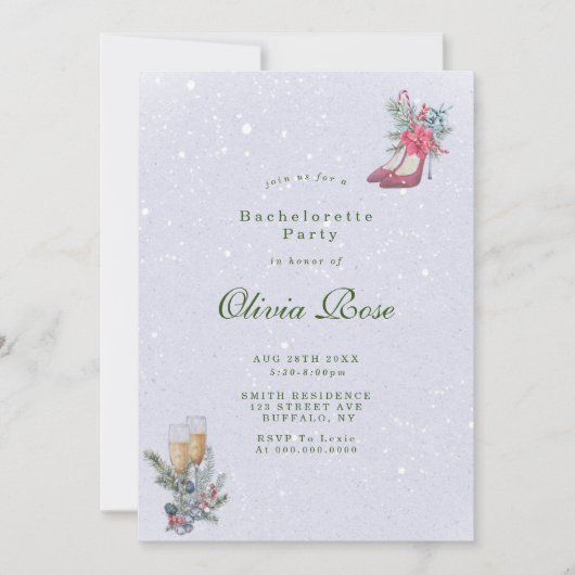 Yellow Roses Lemons Junggeselinnen-Abschied Invite (Vorderseite)