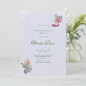 Yellow Roses Lemons Junggeselinnen-Abschied Invite (Stehend Vorderseite)