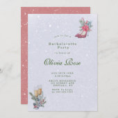 Yellow Roses Lemons Junggeselinnen-Abschied Invite (Vorne/Hinten)