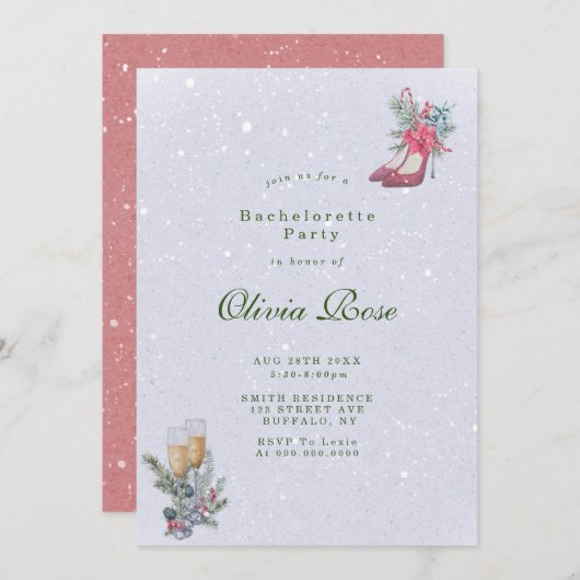 Yellow Roses Lemons Junggeselinnen-Abschied Invite (Vorne/Hinten)