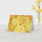 YELLOW Roses Mitteilungskarten (Gelbe Blume)