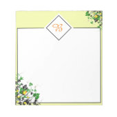 Yellow Roses Notepad Notizblock (Vorderseite)