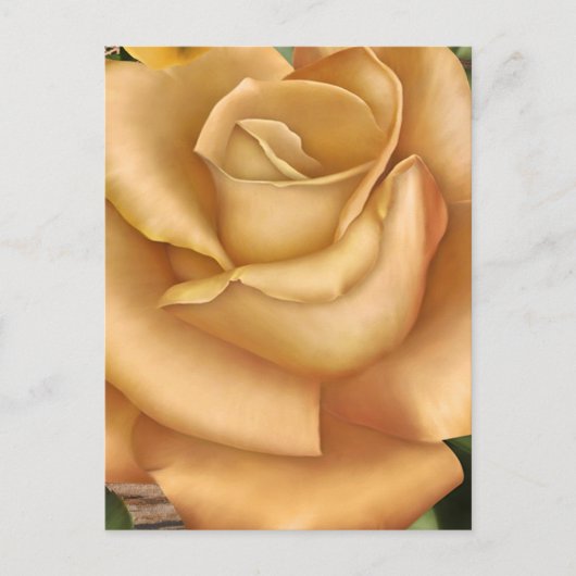 Yellow Roses Rose Botanische Hochzeit Sichern Sie  Postkarte (Vorderseite)