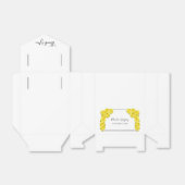 Yellow Roses Wedding Geschenkschachtel (Ungefaltet)