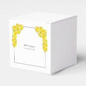 Yellow Roses Wedding Geschenkschachtel (Vorderseite)