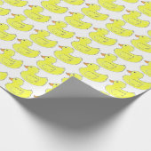Yellow Rubber Duck Badewanne Toy Ducky Duckies Pri Geschenkpapier (Ecke)