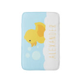 Yellow Rubber Ducky Badematte (Vorderseite Vertikal)