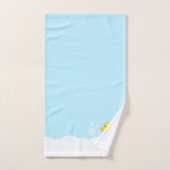 Yellow Rubber Ducky Badhandtuch Set (Handtuch)