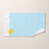 Yellow Rubber Ducky Badhandtuch Set (Handtuch)
