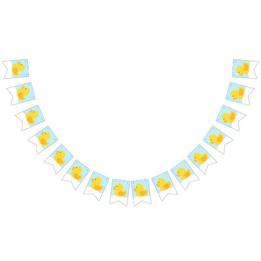 Yellow Rubber Ducky Wimpelkette (Alle)