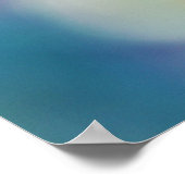 Yellow Rudbeckia Blume Petal Macro Abstrakt Poster (Ecke)