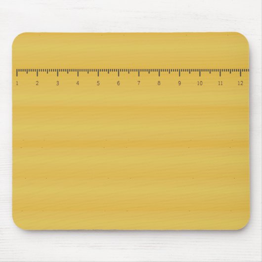 Yellow Ruler Mousepad (Vorne)