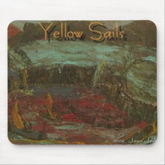YELLOW SAILS MOUSEPAD