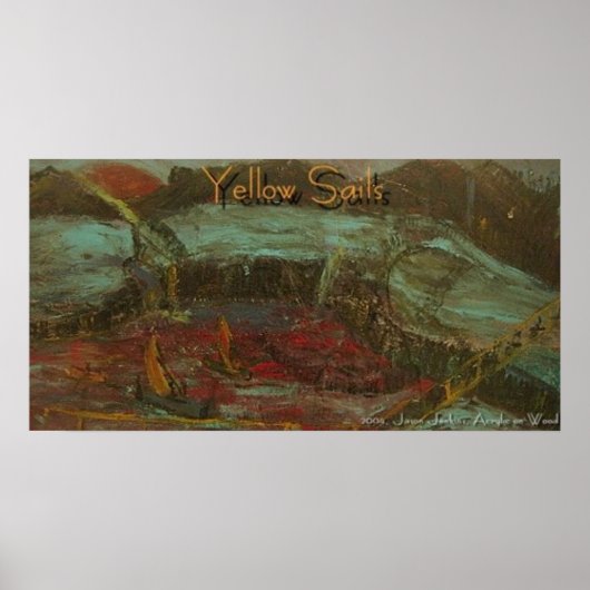 YELLOW SAILS POSTER (Vorne)