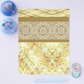 Yellow Sampler Bulk Scrapbook Paper Pages Flyer (Einzeln)