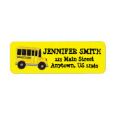 Yellow School Bus Driver Bildung School Lehrer (Vorne)