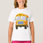 Yellow School Bus Girls T - Shirt (Vorderseite)