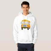 Yellow School Bus Mens Hoodie (Vorne ganz)