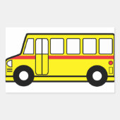 Yellow School Bus Stickers (Vorderseite)