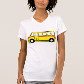 Yellow School Bus Womens T - Shirt (Vorderseite)